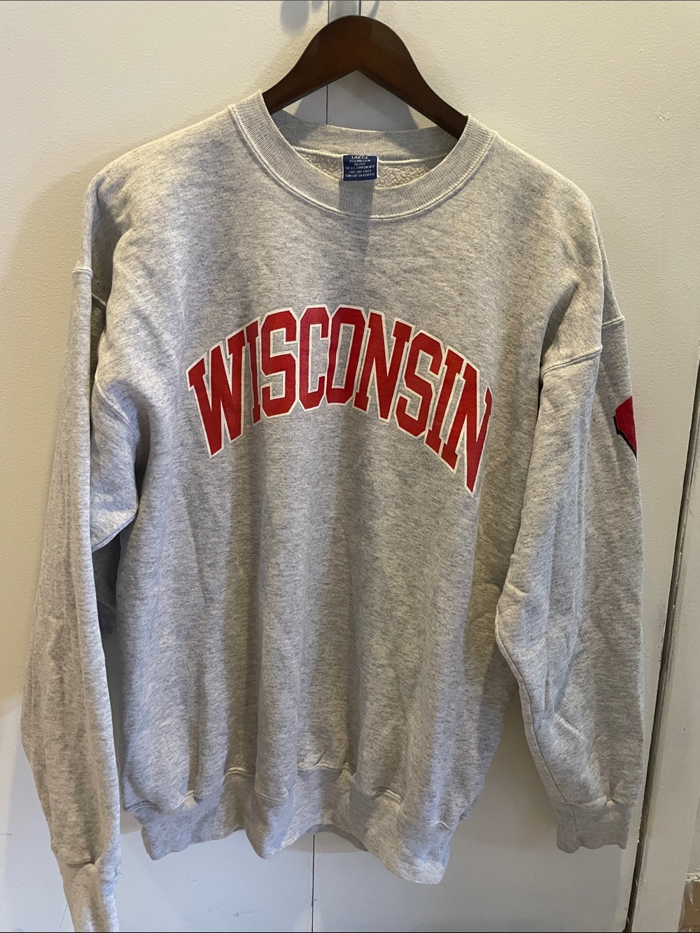 Wisconsin vintage crewneck size L